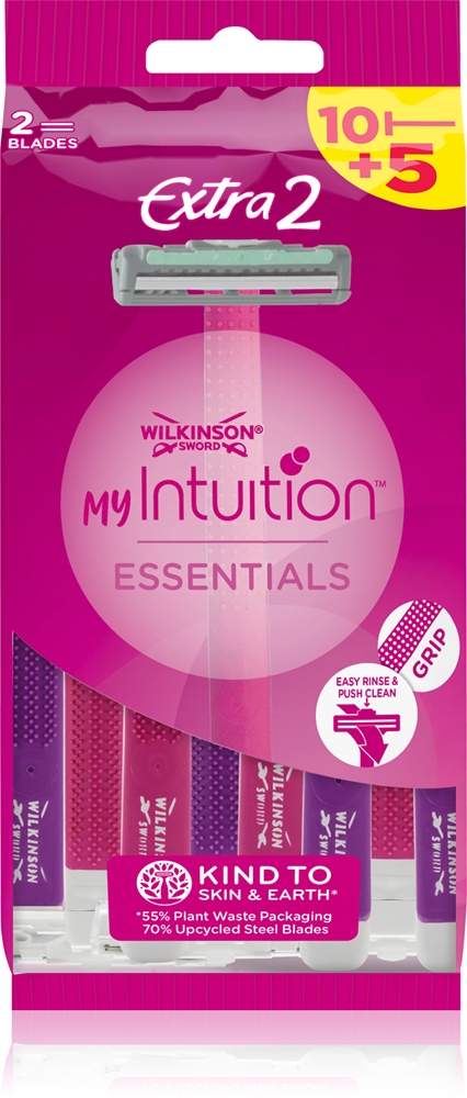 Одноразовая бритва Extra 2 Beauty для женщин Wilkinson Sword, 15 шт
Одноразовая бритва Extra 2 Beauty для женщин Wilkinson Sword, 15 шт