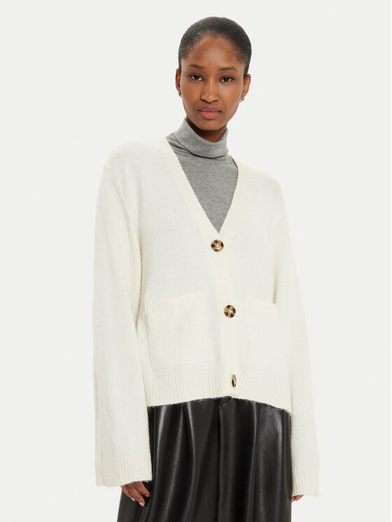 Кардиган свободного кроя Gina Tricot, экрю
Кардиган свободного кроя Gina Tricot, экрю