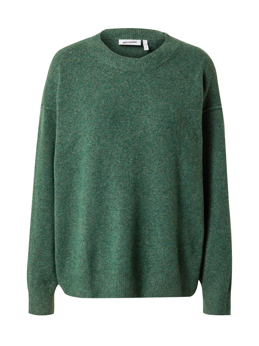 Тонкий вязаный свитер WEEKDAY Sweater Annie, темно-зеленый
Тонкий вязаный свитер WEEKDAY Sweater Annie, темно-зеленый