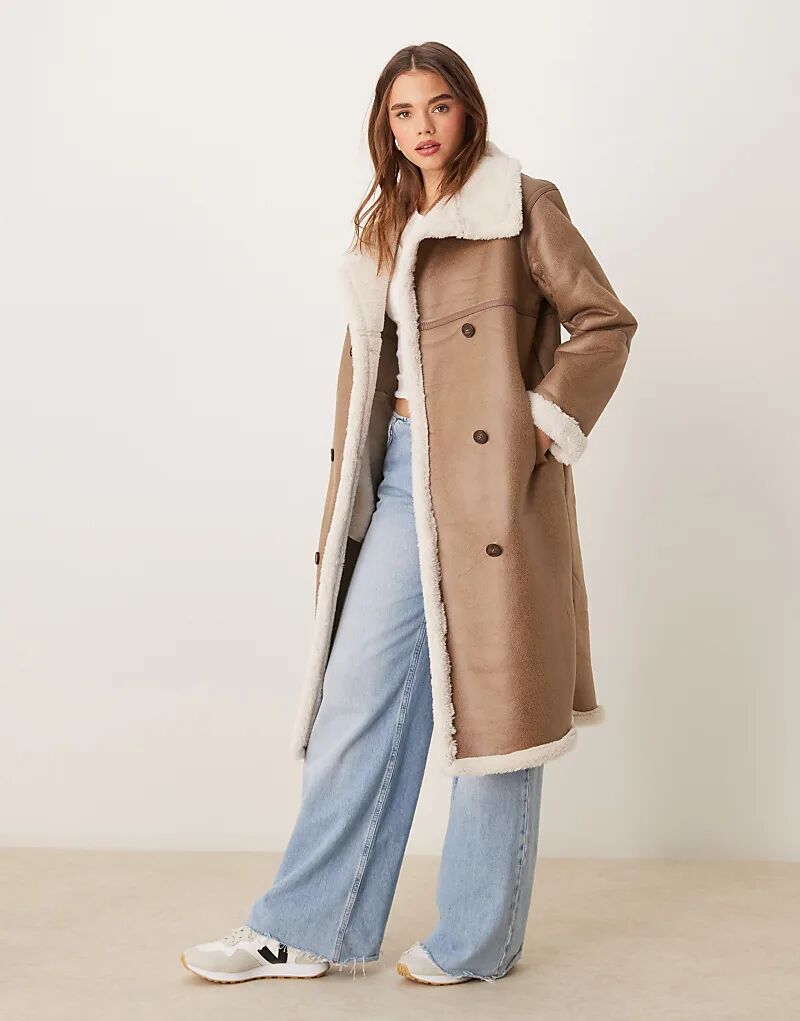 Куртка борг с воротником-воронкой из норки New Look
Куртка борг с воротником-воронкой из норки New Look