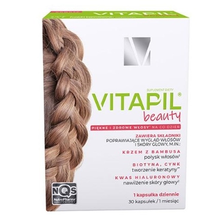 Beauty 30 Capsules - Добавка для ухода за волосами Vitapil
Beauty 30 Capsules - Добавка для ухода за волосами Vitapil