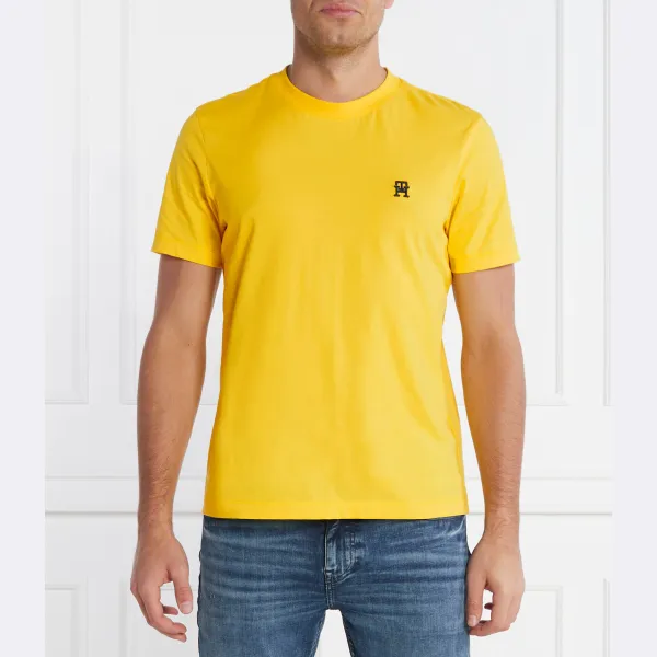 Футболка стандартного кроя с монограммой imd Tommy Hilfiger, желтый
Футболка стандартного кроя с монограммой imd Tommy Hilfiger, желтый