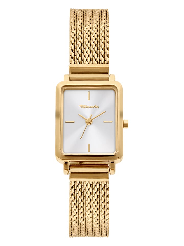 Tamaris Кварцевые часы золотисто-белого цвета
Tamaris Кварцевые часы золотисто-белого цвета