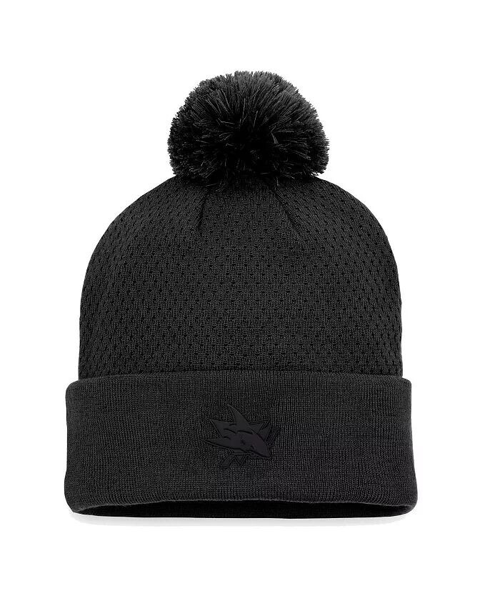 Черная женская вязаная шапка San Jose Sharks Authentic Pro Road с манжетами и помпоном Fanatics, черный
Черная женская вязаная шапка San Jose Sharks Authentic Pro Road с манжетами и помпоном Fanatics, черный