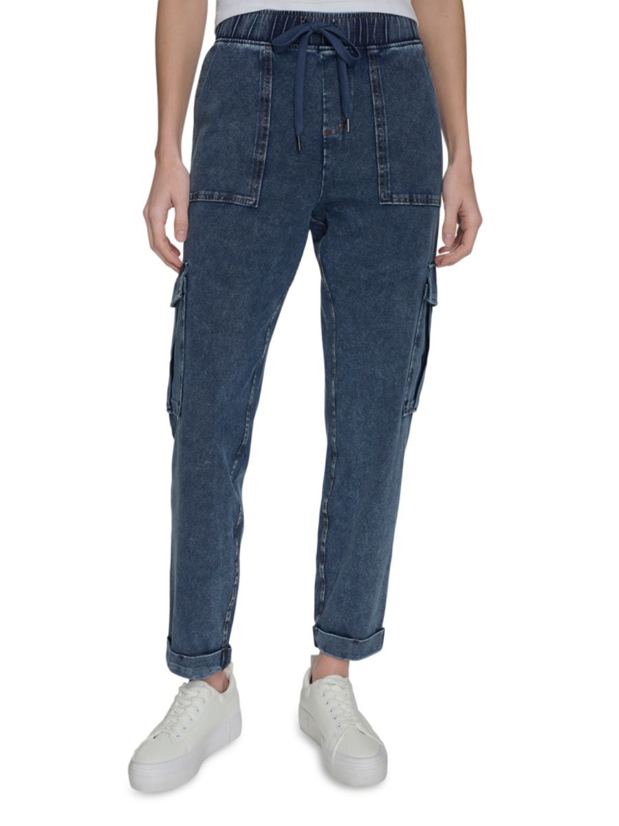 Выцветшие джинсы-карго Andrew Marc, темно-синий
Выцветшие джинсы-карго Andrew Marc, темно-синий