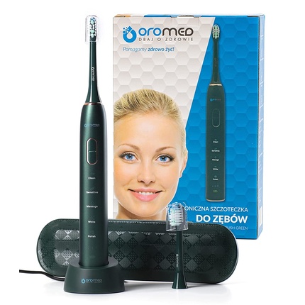 Зубная щетка OROMED Sonic ORO-BRUSH GREEN
Зубная щетка OROMED Sonic ORO-BRUSH GREEN