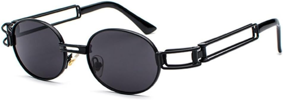 Модные круглые солнцезащитные очки для женщин и мужчин в винтажном стиле с металлической оправой и в стиле стимпанк, солнцезащитные очки для мужчин с защитой от УФ-излучения UV400 TKKTLLT, Black-black
Модные круглые солнцезащитные очки для женщин и мужчин в винтажном стиле с металлической оправой и в стиле стимпанк, солнцезащитные очки для мужчин с защитой от УФ-излучения UV400 TKKTLLT, Black-black