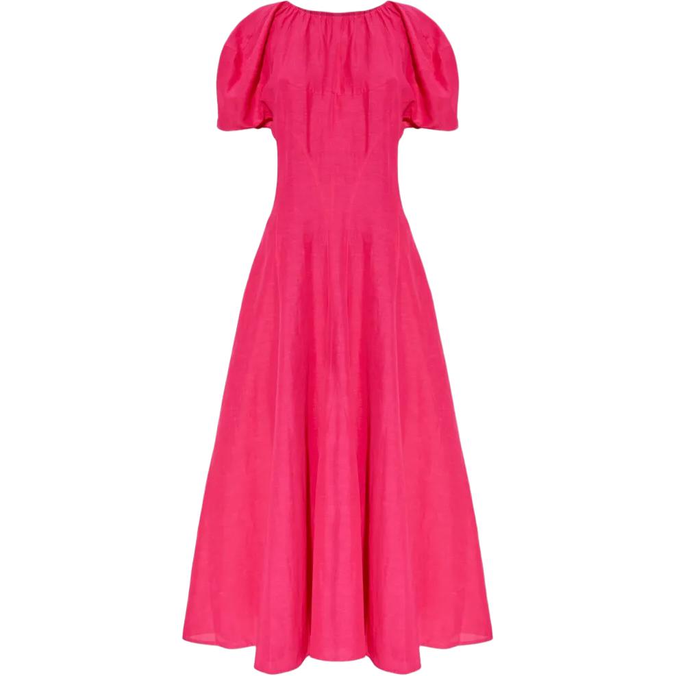 Платье миди с рукавами-фонариками TORY BURCH, ярко-розовый
Платье миди с рукавами-фонариками TORY BURCH, ярко-розовый