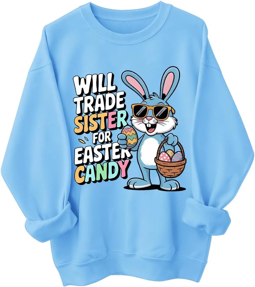 Свитшот Will Trade Sister For Easter Candy woati
Свитшот Will Trade Sister For Easter Candy woati