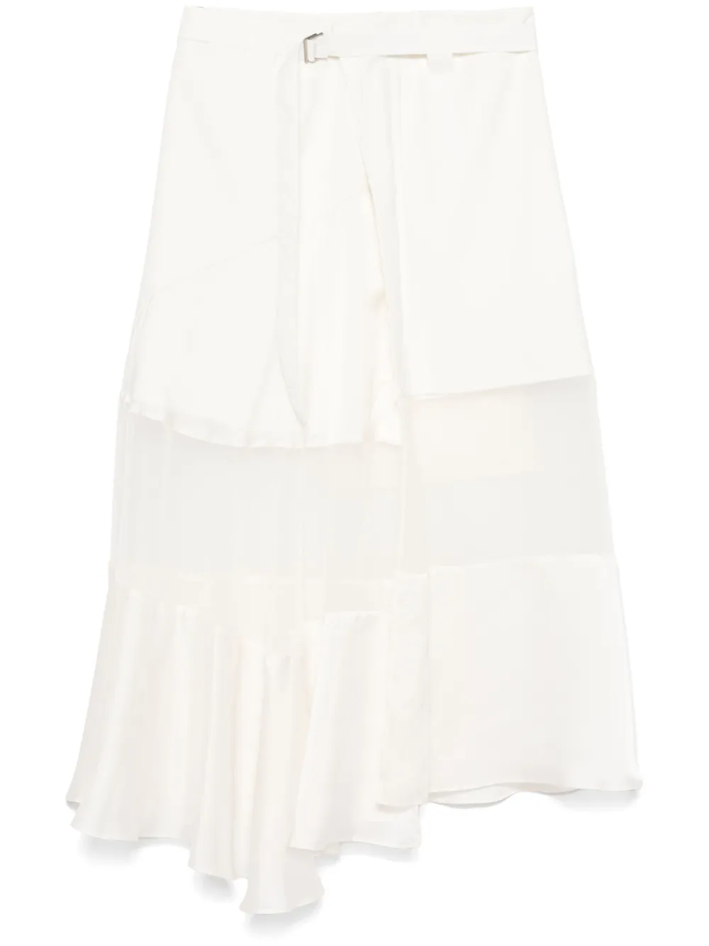 Юбка миди асимметричного кроя Sacai, белый
Юбка миди асимметричного кроя Sacai, белый