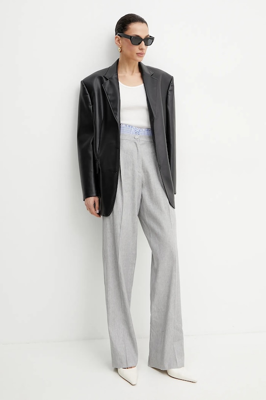 Льняные брюки Autocar Marella, серый
Льняные брюки Autocar Marella, серый