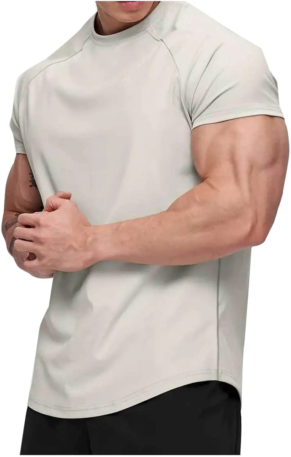 Мужская футболка для тренировок Lightweight Quick Dry с коротким рукавом
Мужская футболка для тренировок Lightweight Quick Dry с коротким рукавом