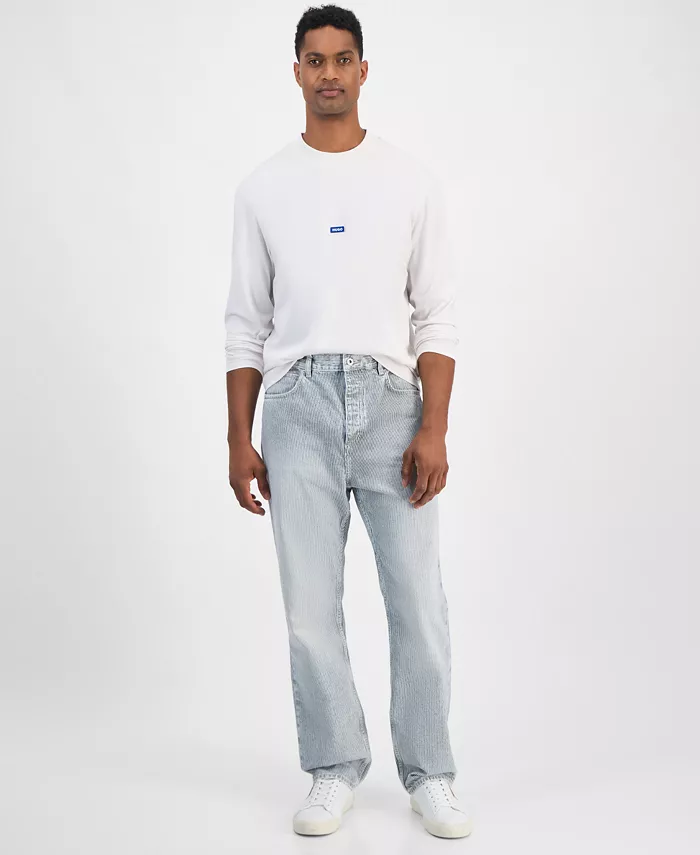 Мужские джинсы Nate свободного кроя Hugo Boss, синий
Мужские джинсы Nate свободного кроя Hugo Boss, синий