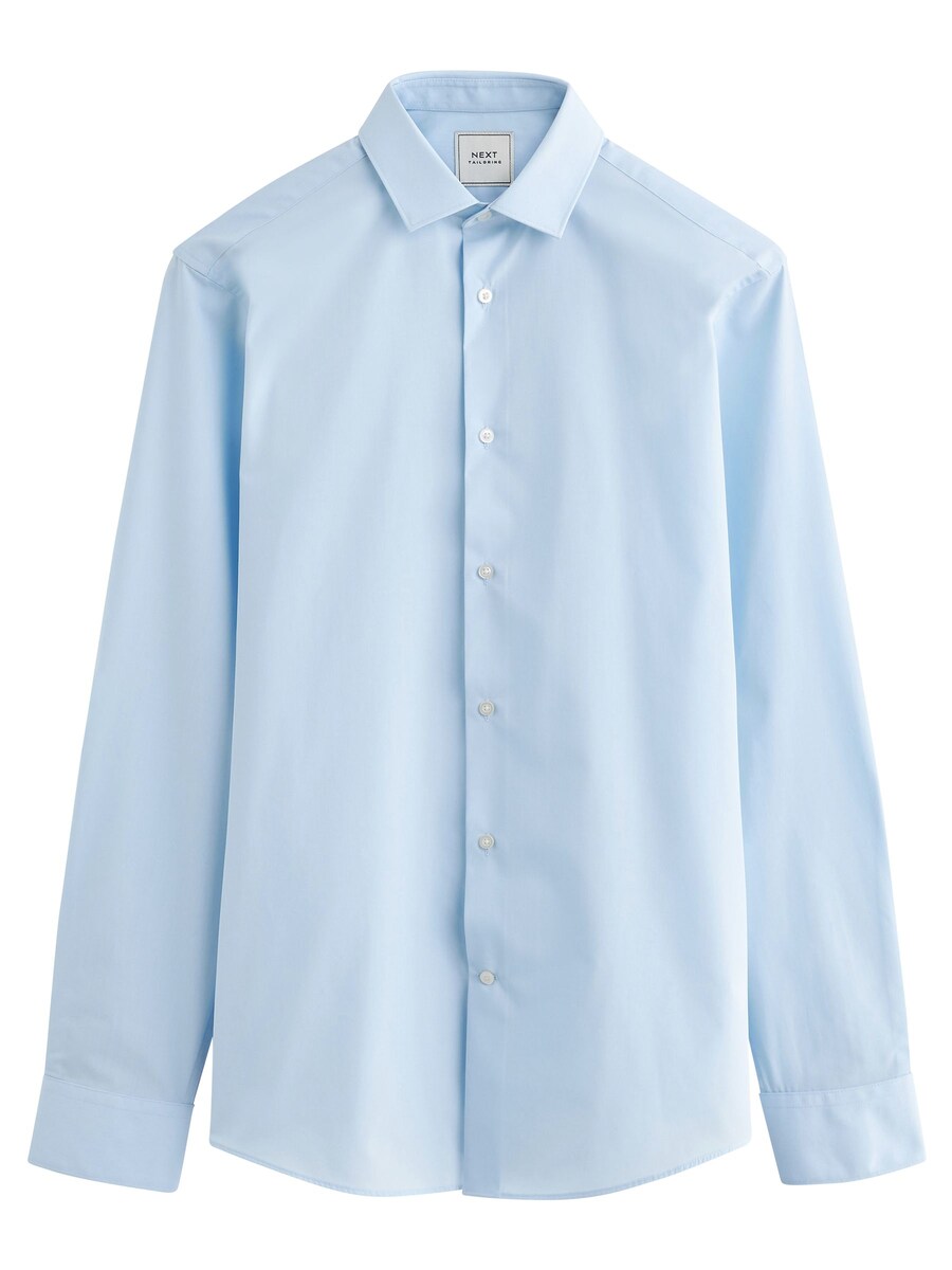 Приталенная рубашка на пуговицах Next, светло-синий
Приталенная рубашка на пуговицах Next, светло-синий