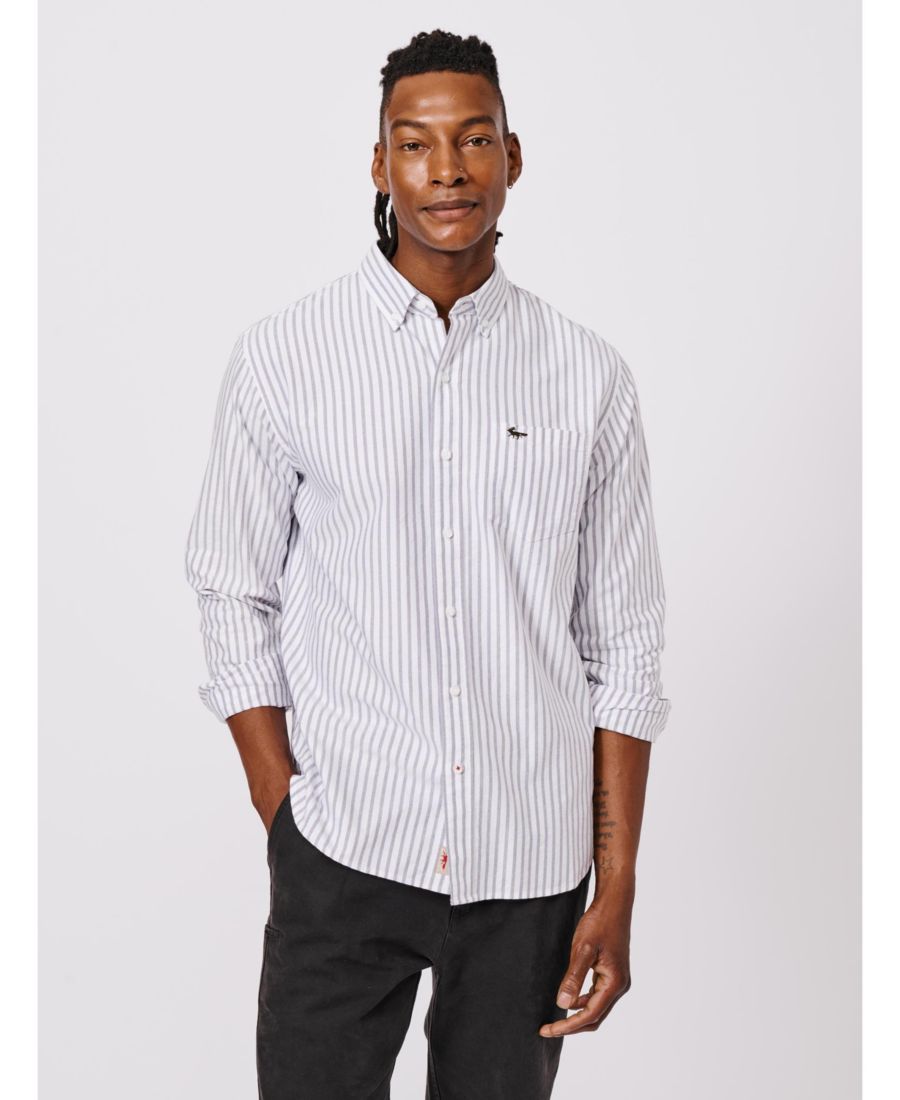 Мужская рубашка Aldridge Oxford на пуговицах Aubin, Purple stripe
Мужская рубашка Aldridge Oxford на пуговицах Aubin, Purple stripe