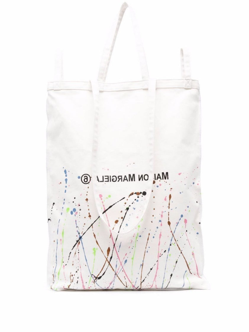 Mm6 Сумка-шоппер с логотипом Maison Margiela, белый
Mm6 Сумка-шоппер с логотипом Maison Margiela, белый