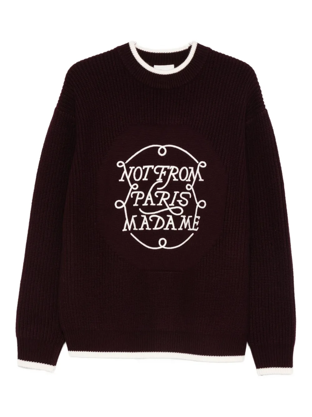Вышитый свитер Drôle De Monsieur, красный
Вышитый свитер Drôle De Monsieur, красный