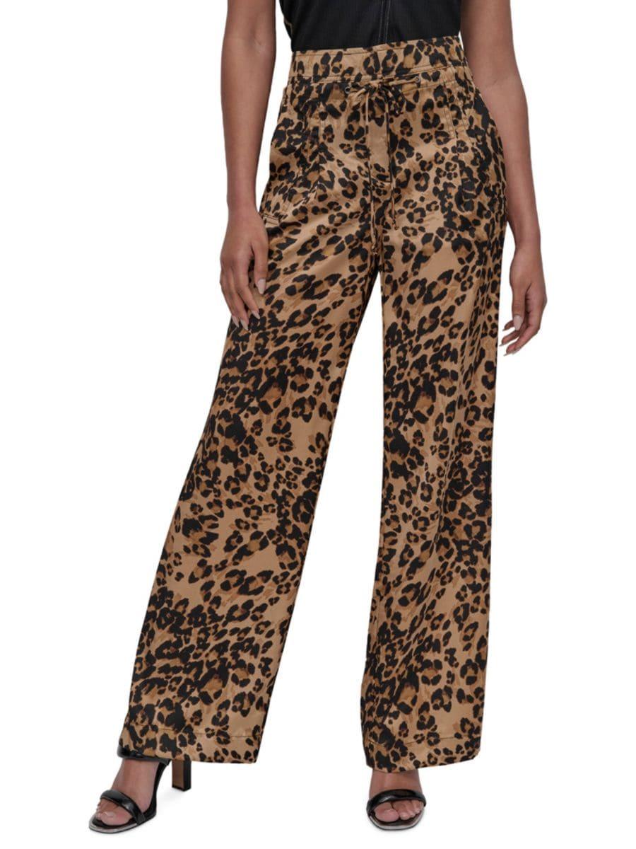 Широкие брюки с анималистичным принтом DKNY, цвет Cheetah
Широкие брюки с анималистичным принтом DKNY, цвет Cheetah