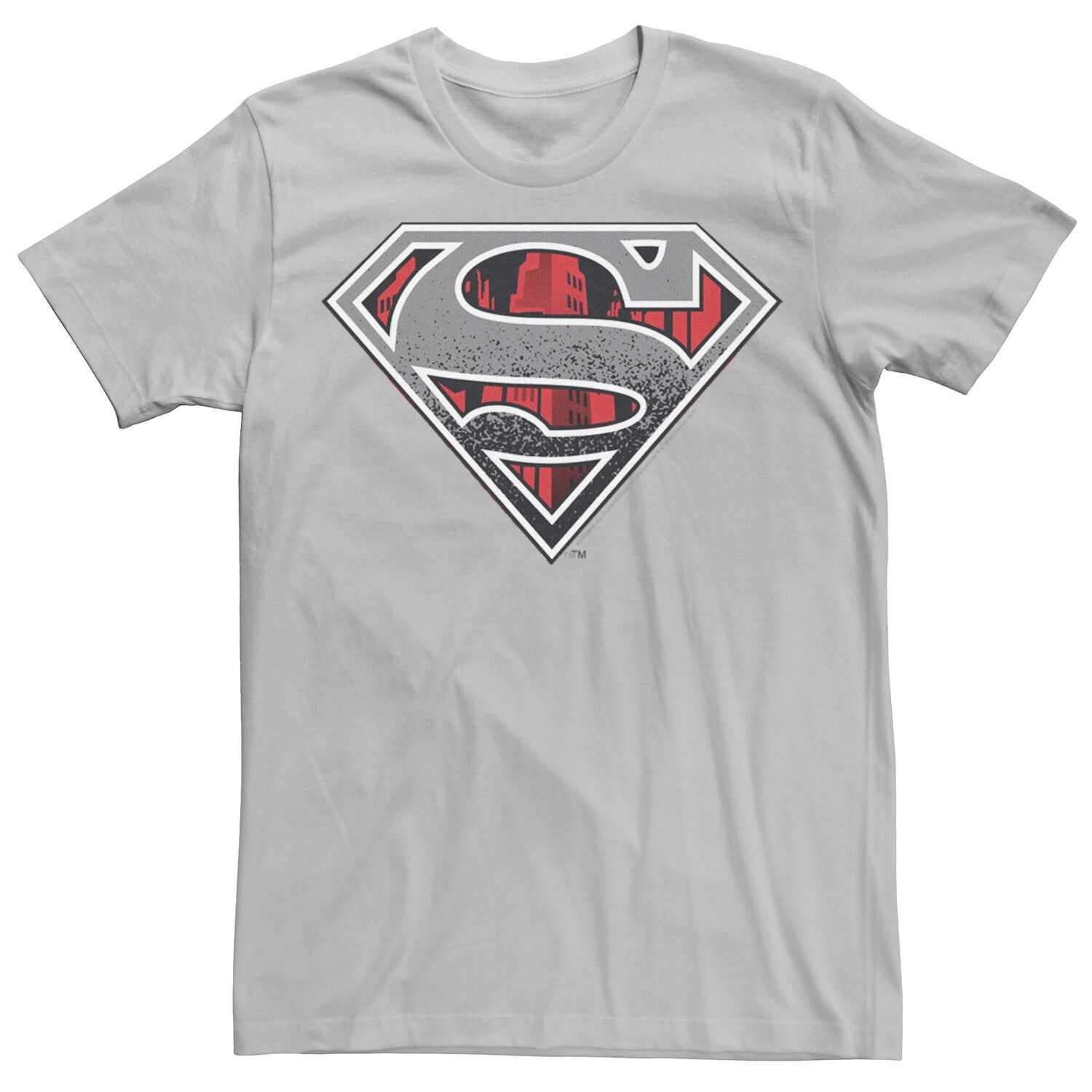 Мужская футболка с логотипом Superman Skyline DC Comics, серебристый
Мужская футболка с логотипом Superman Skyline DC Comics, серебристый