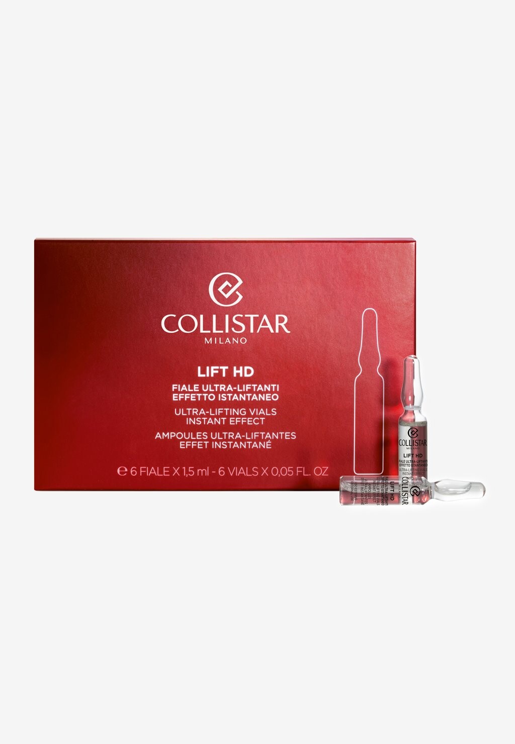 Набор для ухода за кожей Ultra-Lifting Vials Instant Effect Face-Neck-Décolleté Collistar
Набор для ухода за кожей Ultra-Lifting Vials Instant Effect Face-Neck-Décolleté Collistar