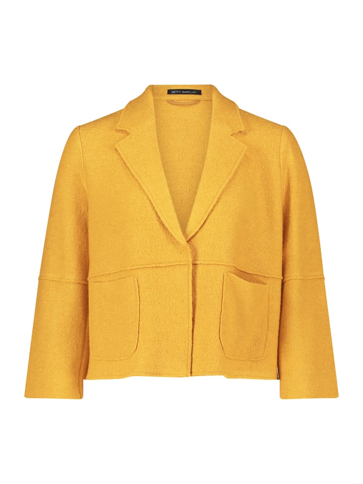 Betty Barclay Пиджак с воротником с лацканами, золотистого цвета
Betty Barclay Пиджак с воротником с лацканами, золотистого цвета