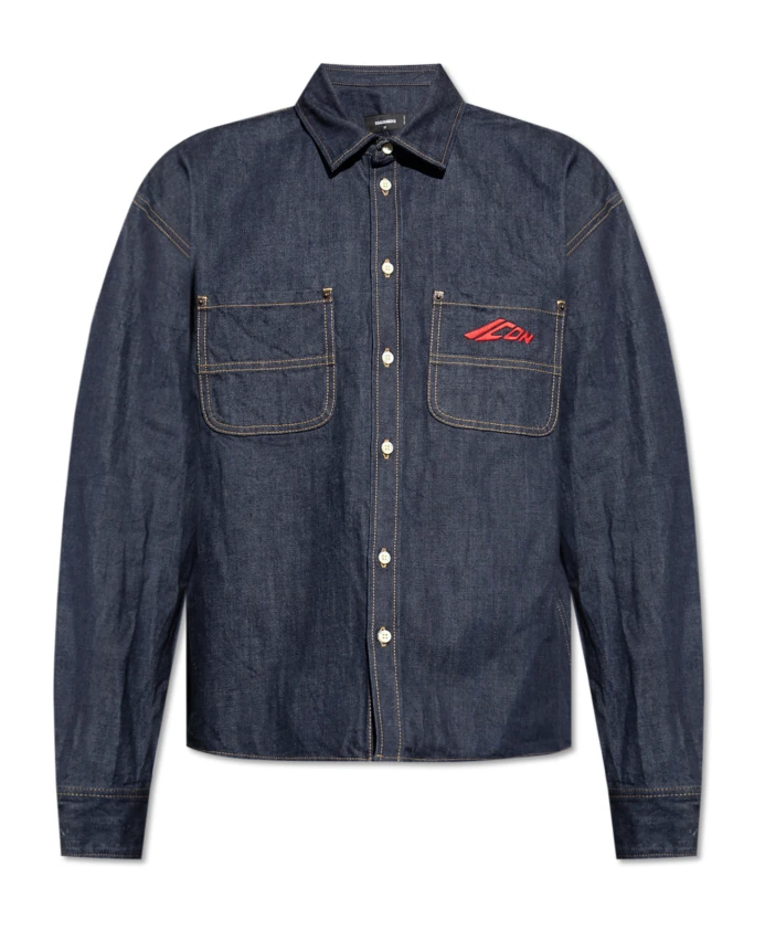 Джинсовая рубашка Dsquared2, синий
Джинсовая рубашка Dsquared2, синий