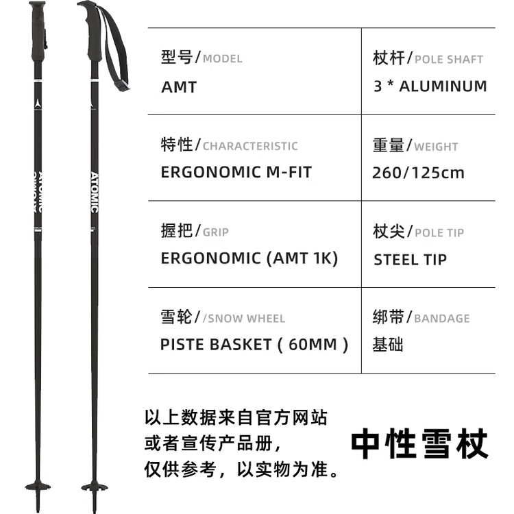 Новые лыжные палки shijierxuegu Atomic AMT для взрослых мужчин и женщин, оборудование для катания на двух лыжах, модель 2526 AMT black, 110cm
Новые лыжные палки shijierxuegu Atomic AMT для взрослых мужчин и женщин, оборудование для катания на двух лыжах, модель 2526 AMT black, 110cm