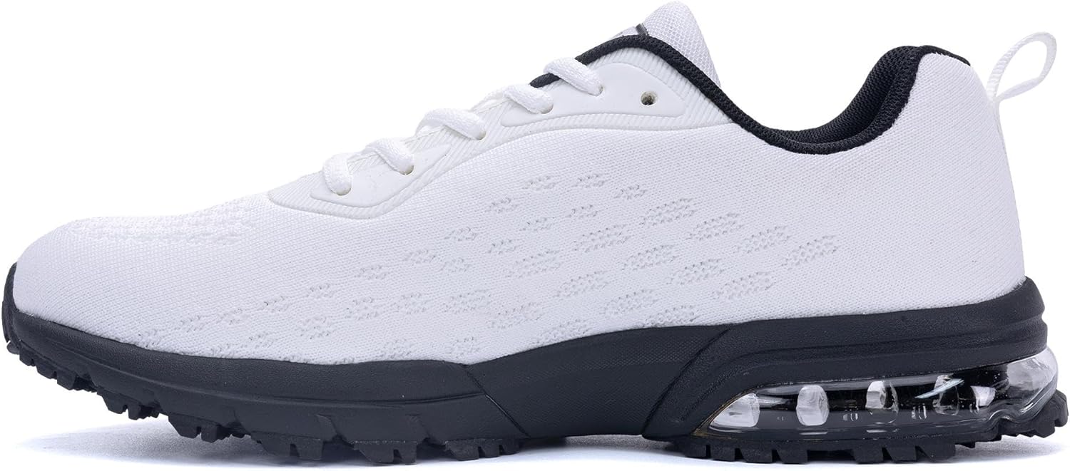 Мужские кроссовки для бега, тренажерного зала, тенниса, удобная повседневная обувь для прогулок Fefiyo, белый/черный
Мужские кроссовки для бега, тренажерного зала, тенниса, удобная повседневная обувь для прогулок Fefiyo, белый/черный