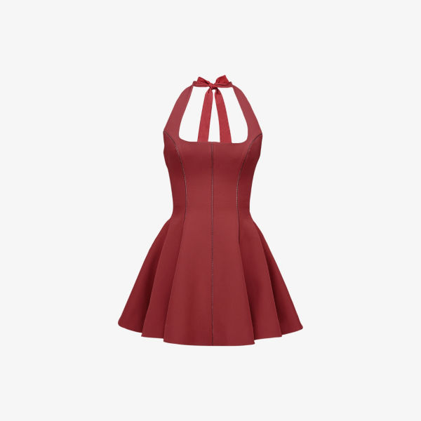 Платье мини House Of Cb Loulette из стрейч-крепа на бретелях с бантом, красный
Платье мини House Of Cb Loulette из стрейч-крепа на бретелях с бантом, красный