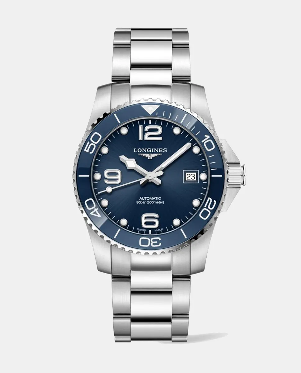 HydroConquest L37804966 Автоматические стальные женские часы Longines, серебряный
HydroConquest L37804966 Автоматические стальные женские часы Longines, серебряный