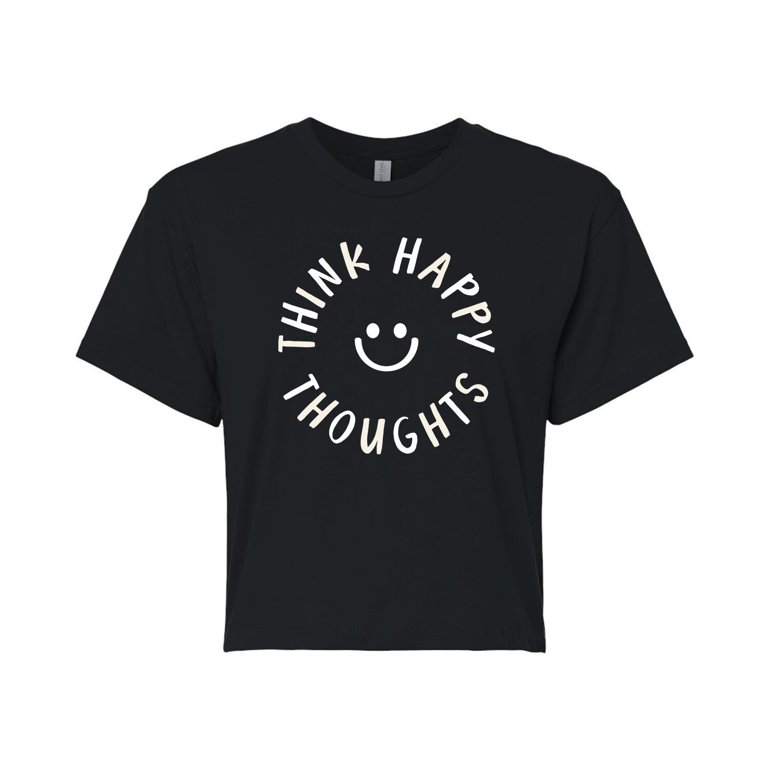 Укороченная футболка со смайликом для юниоров "Think Happy Thoughts" Licensed Character
Укороченная футболка со смайликом для юниоров "Think Happy Thoughts" Licensed Character