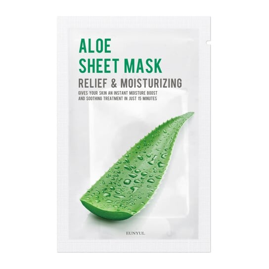 Увлажняющая и успокаивающая тканевая маска с алоэ 22мл Eunyul Aloe Sheet Mask
Увлажняющая и успокаивающая тканевая маска с алоэ 22мл Eunyul Aloe Sheet Mask
