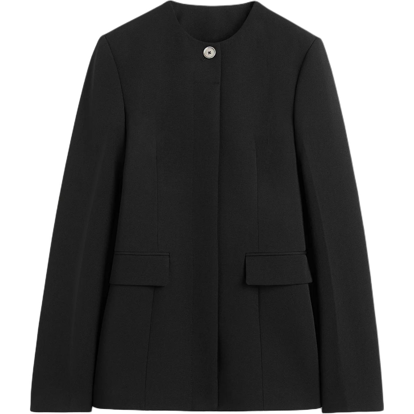 Безворотниковая стеганая куртка TOTEME, черный
Безворотниковая стеганая куртка TOTEME, черный