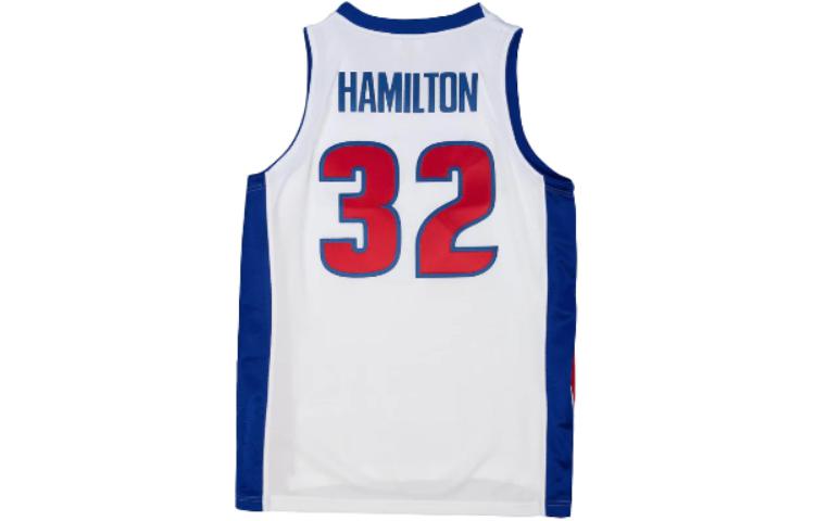 Оригинальная футболка Mitchell & Ness 'NBA Jersey Detroit Pistons 03 Richard Hamilton' Mitchell Ness, белый
Оригинальная футболка Mitchell & Ness 'NBA Jersey Detroit Pistons 03 Richard Hamilton' Mitchell Ness, белый