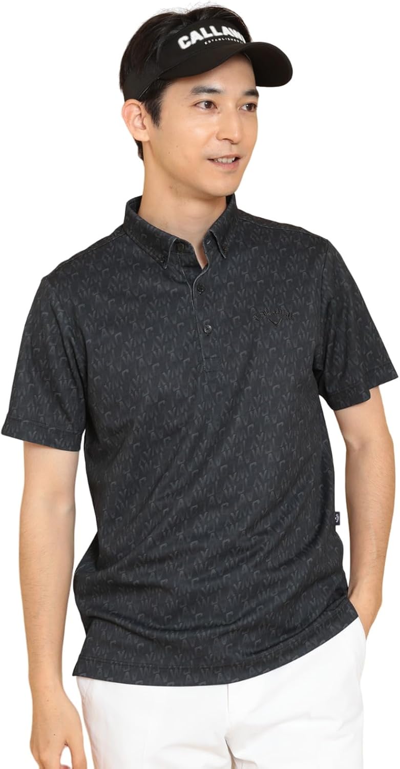 Мужская поло-рубашка Callaway C24234105 с коротким рукавом (с логотипом, впитывающая влагу и быстросохнущая), для игры в гольф, черный
Мужская поло-рубашка Callaway C24234105 с коротким рукавом (с логотипом, впитывающая влагу и быстросохнущая), для игры в гольф, черный