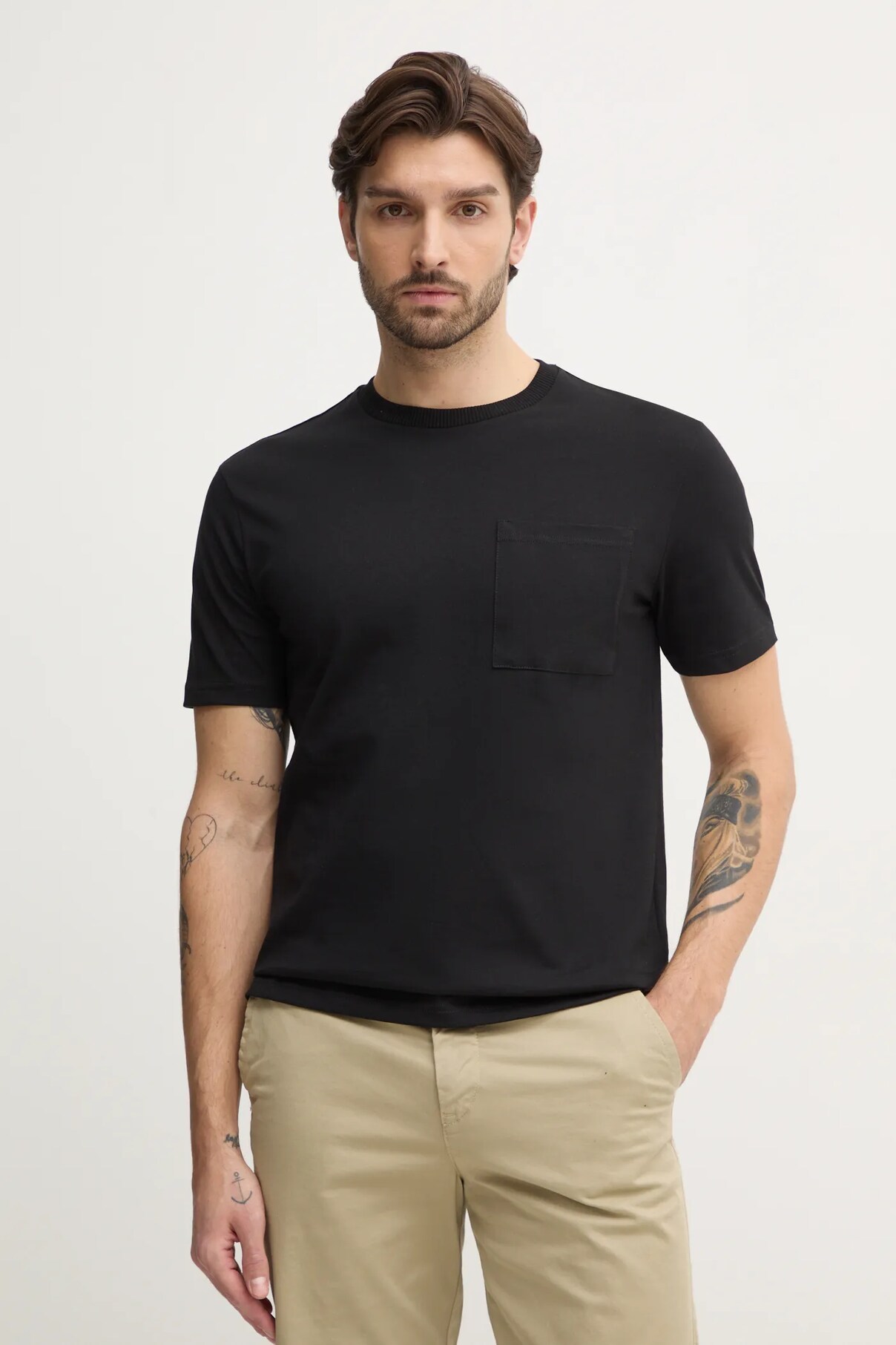 Футболка из хлопка United Colors Of Benetton, черный
Футболка из хлопка United Colors Of Benetton, черный