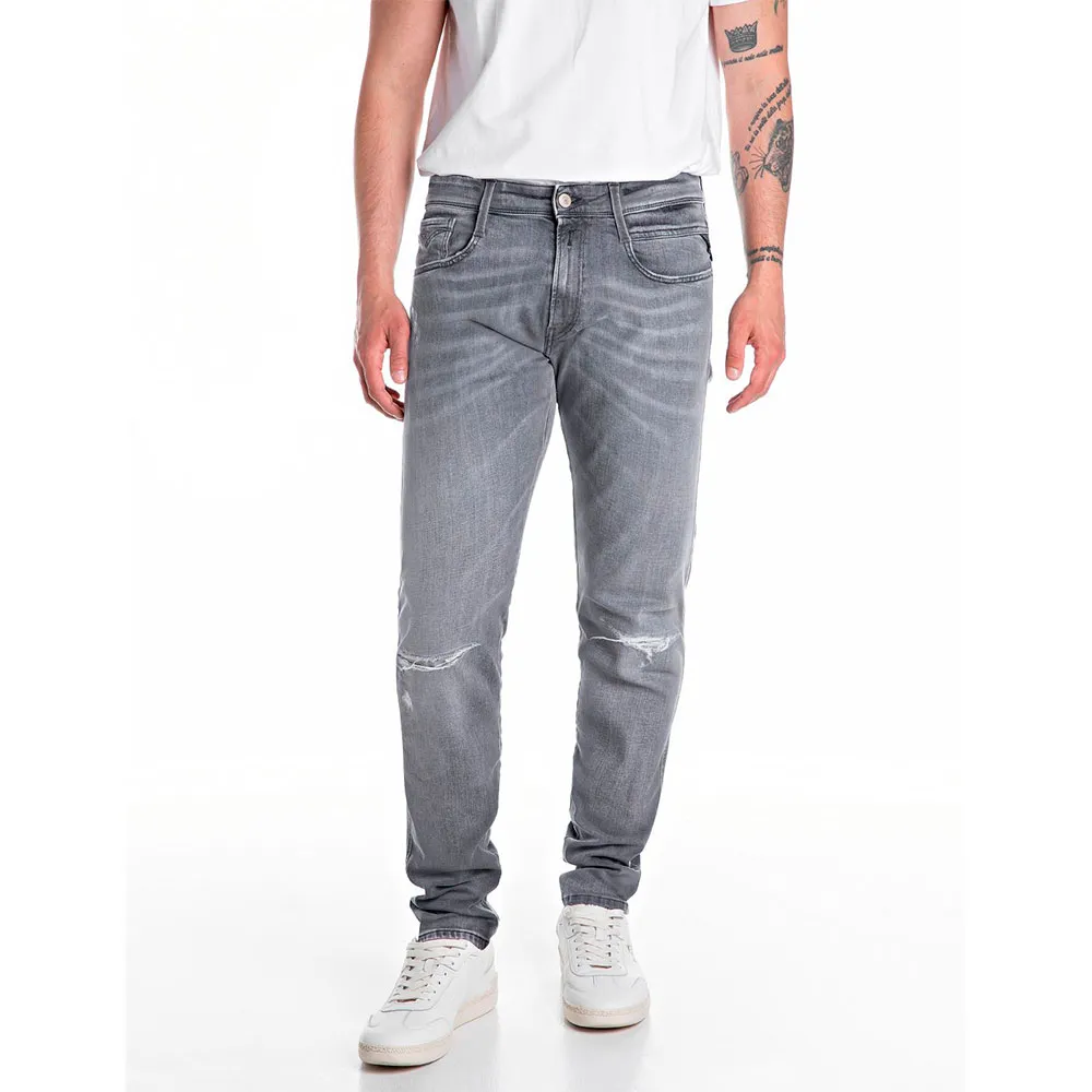 Джинсы Replay M914Y.000.573BW8R, синий 
Джинсы Replay M914Y.000.573BW8R, синий