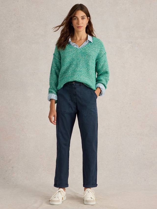 Брюки-чиносы twister из органического хлопка rich chino White Stuff, темно-синий
Брюки-чиносы twister из органического хлопка rich chino White Stuff, темно-синий