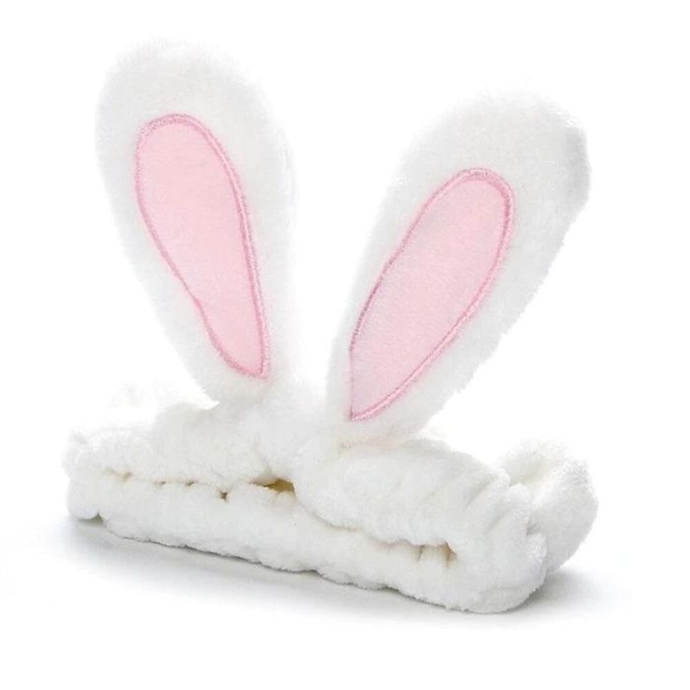 Повязка на голову косметическая с кроличьими ушками, белая Inna Marka
Повязка на голову косметическая с кроличьими ушками, белая Inna Marka