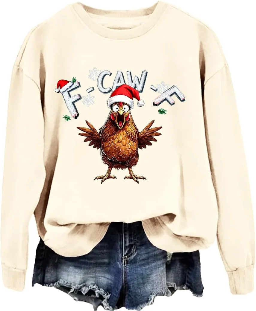 Свитшот Funny Christmas Chicken с юмором
Свитшот Funny Christmas Chicken с юмором