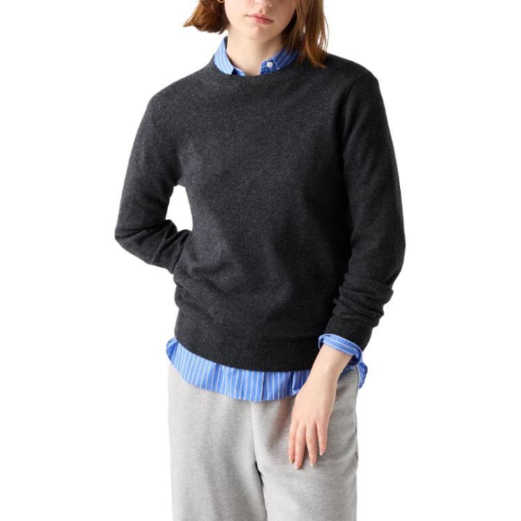 Кашемировый свитер Women's Smoke Cloud Gray UNIQLO, серый
Кашемировый свитер Women's Smoke Cloud Gray UNIQLO, серый