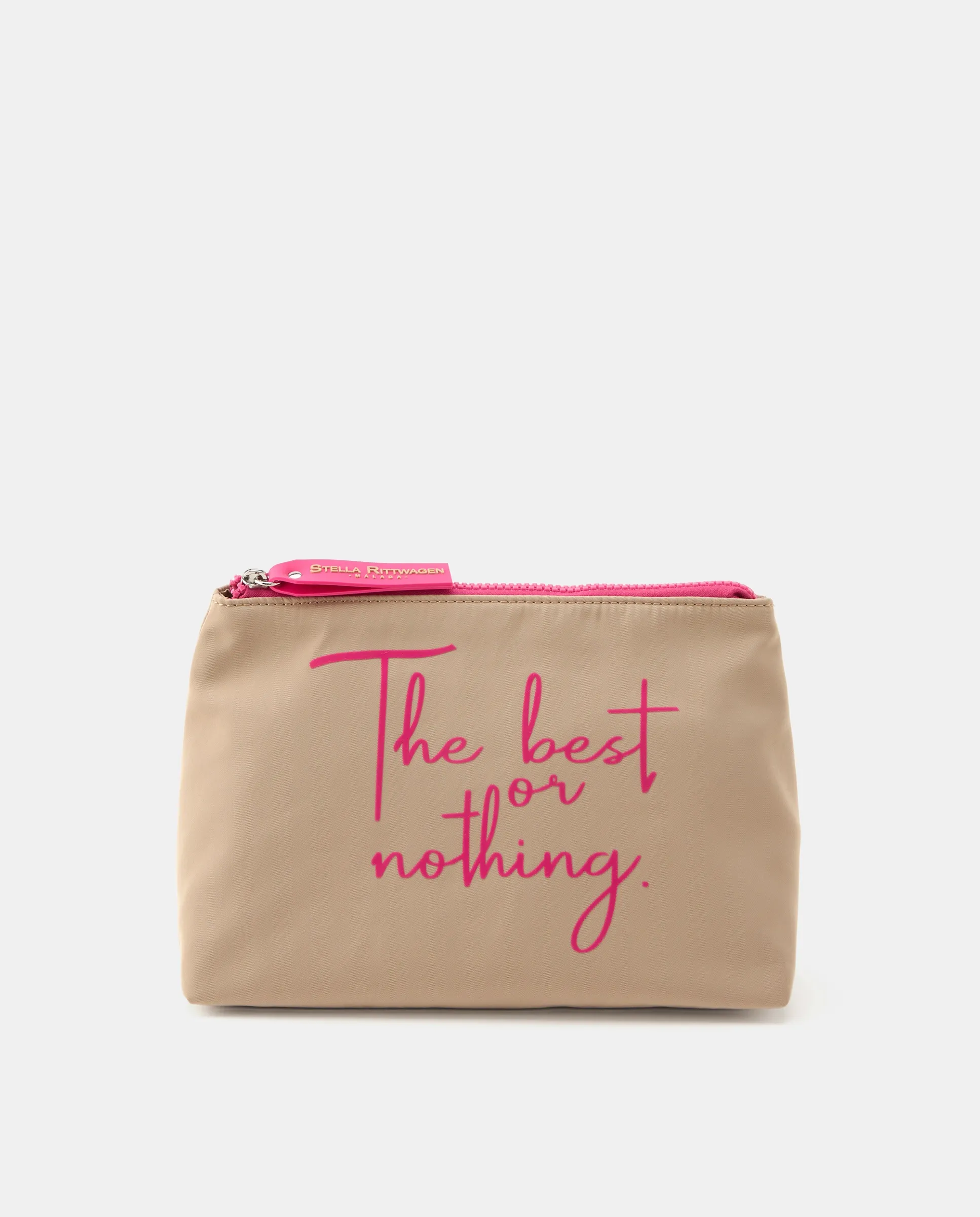 Неоновый косметичка с деталями Stella Rittwagen, песочный
Неоновый косметичка с деталями Stella Rittwagen, песочный