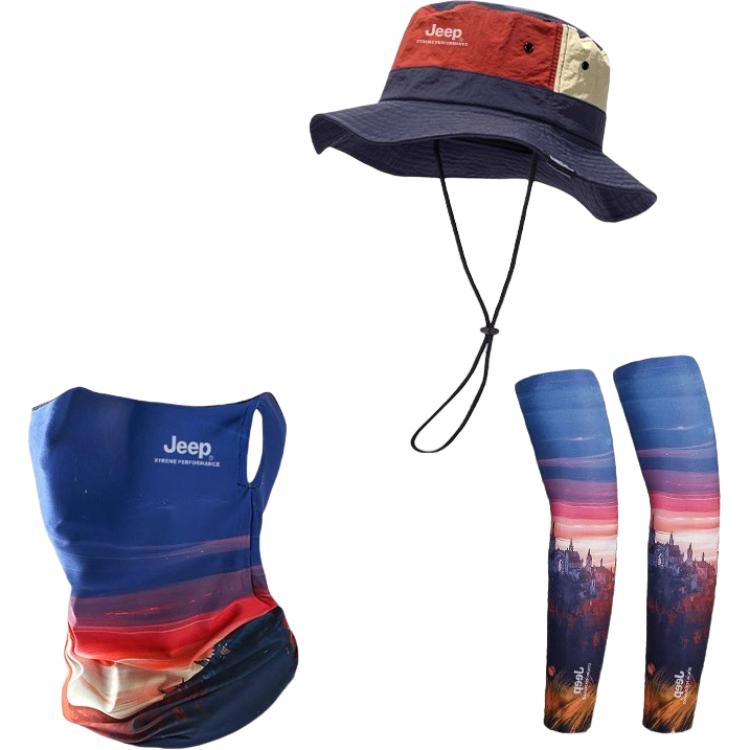 Нейлоновая шляпа от солнца унисекс Jeep, army зеленый set 2 (hat+dried branch textured+cooling arm sleeves)
Нейлоновая шляпа от солнца унисекс Jeep, army зеленый set 2 (hat+dried branch textured+cooling arm sleeves)