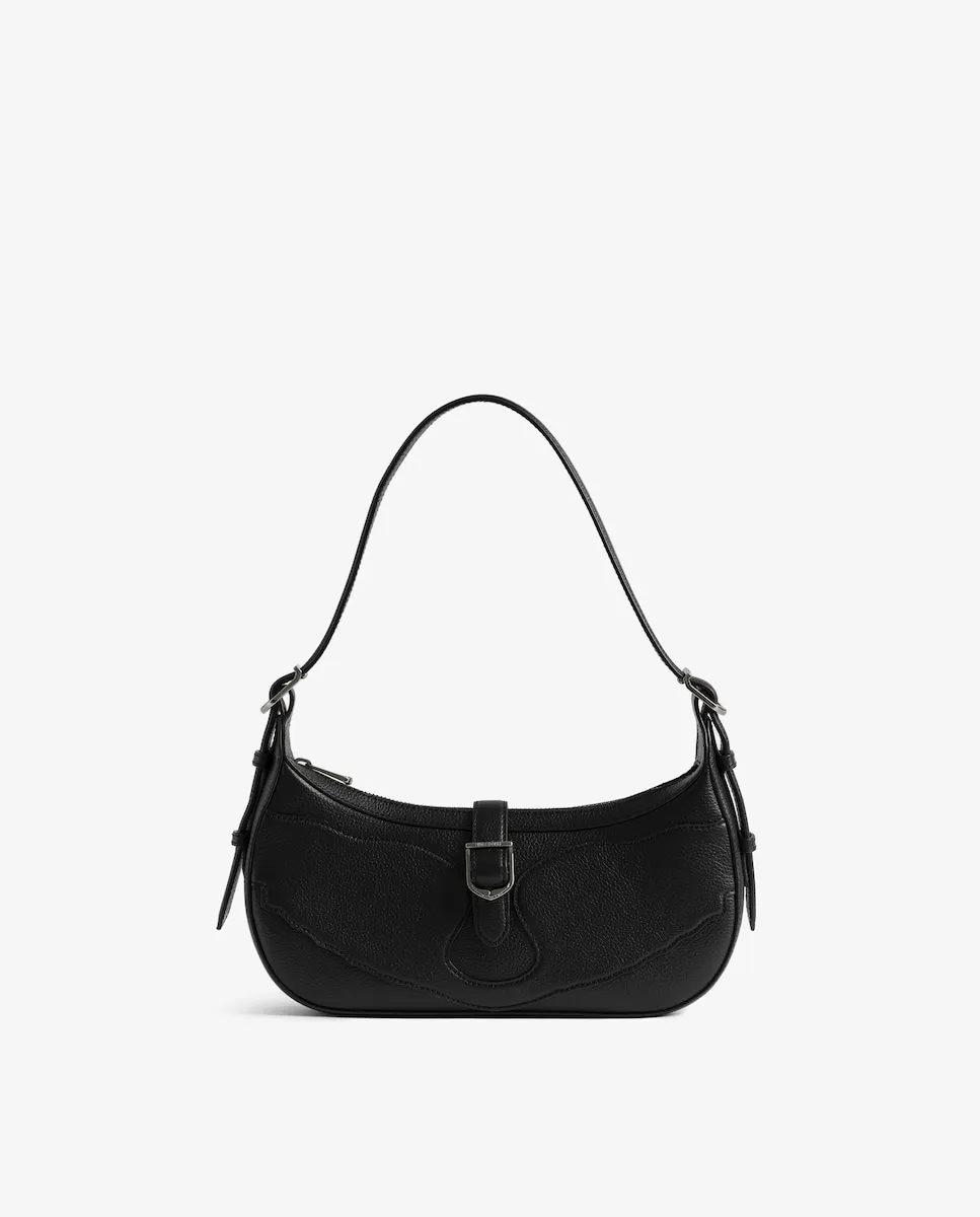 Кожаная сумка Moonrise Zadig & Voltaire, черный
Кожаная сумка Moonrise Zadig & Voltaire, черный