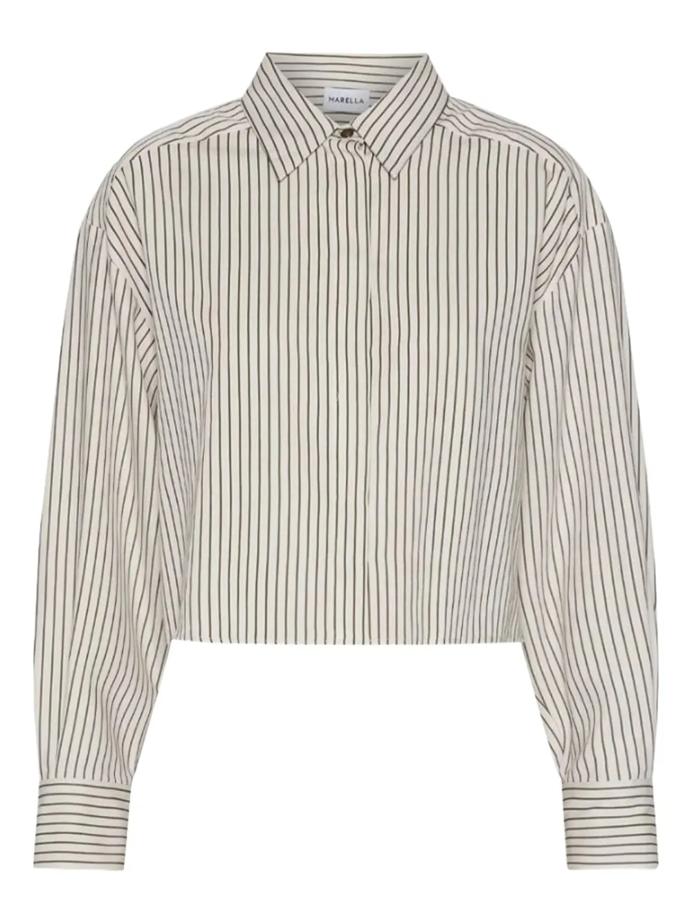 Укороченная полосатая рубашка Marella, нейтральный
Укороченная полосатая рубашка Marella, нейтральный
