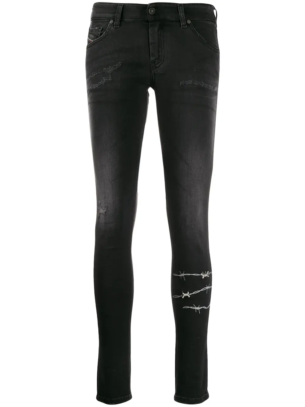 Джинсы скинни DIESEL, черный
Джинсы скинни DIESEL, черный