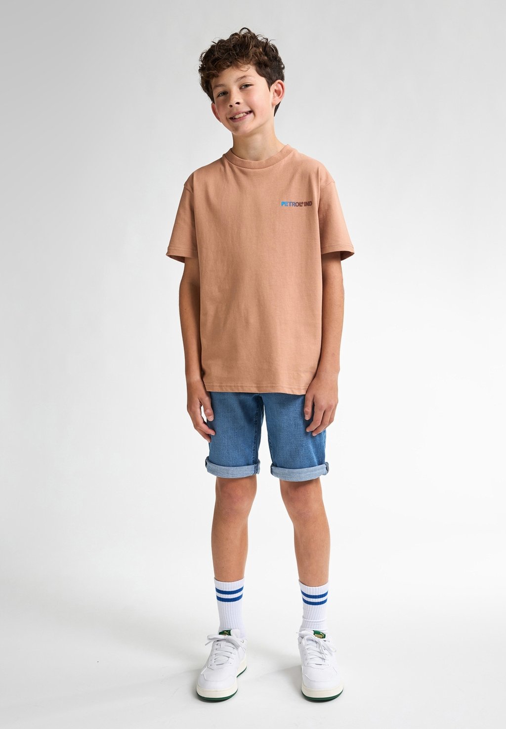 Футболка с принтом BACK PRINT GULL Petrol Industries, бежевый 
Футболка с принтом BACK PRINT GULL Petrol Industries, бежевый