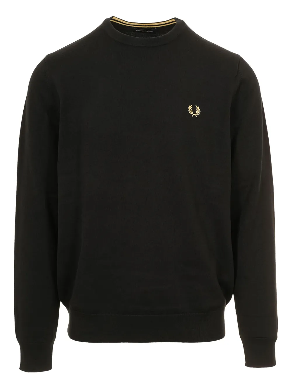 Свитер с круглым вырезом Fred Perry, черный
Свитер с круглым вырезом Fred Perry, черный