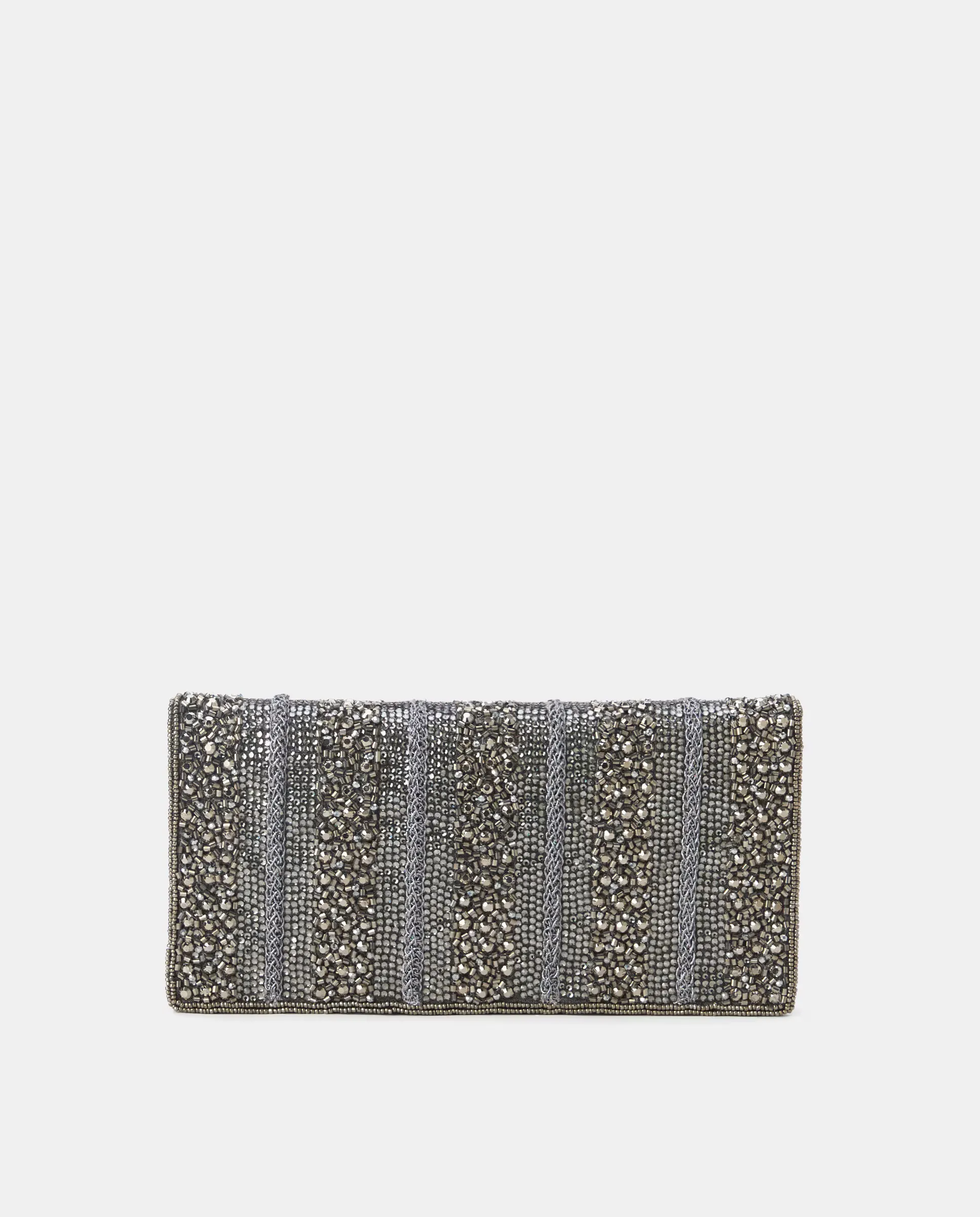 Женская сумка-конверт с камнями Woman Fiesta El Corte Inglés, цвет Plata vieja
Женская сумка-конверт с камнями Woman Fiesta El Corte Inglés, цвет Plata vieja