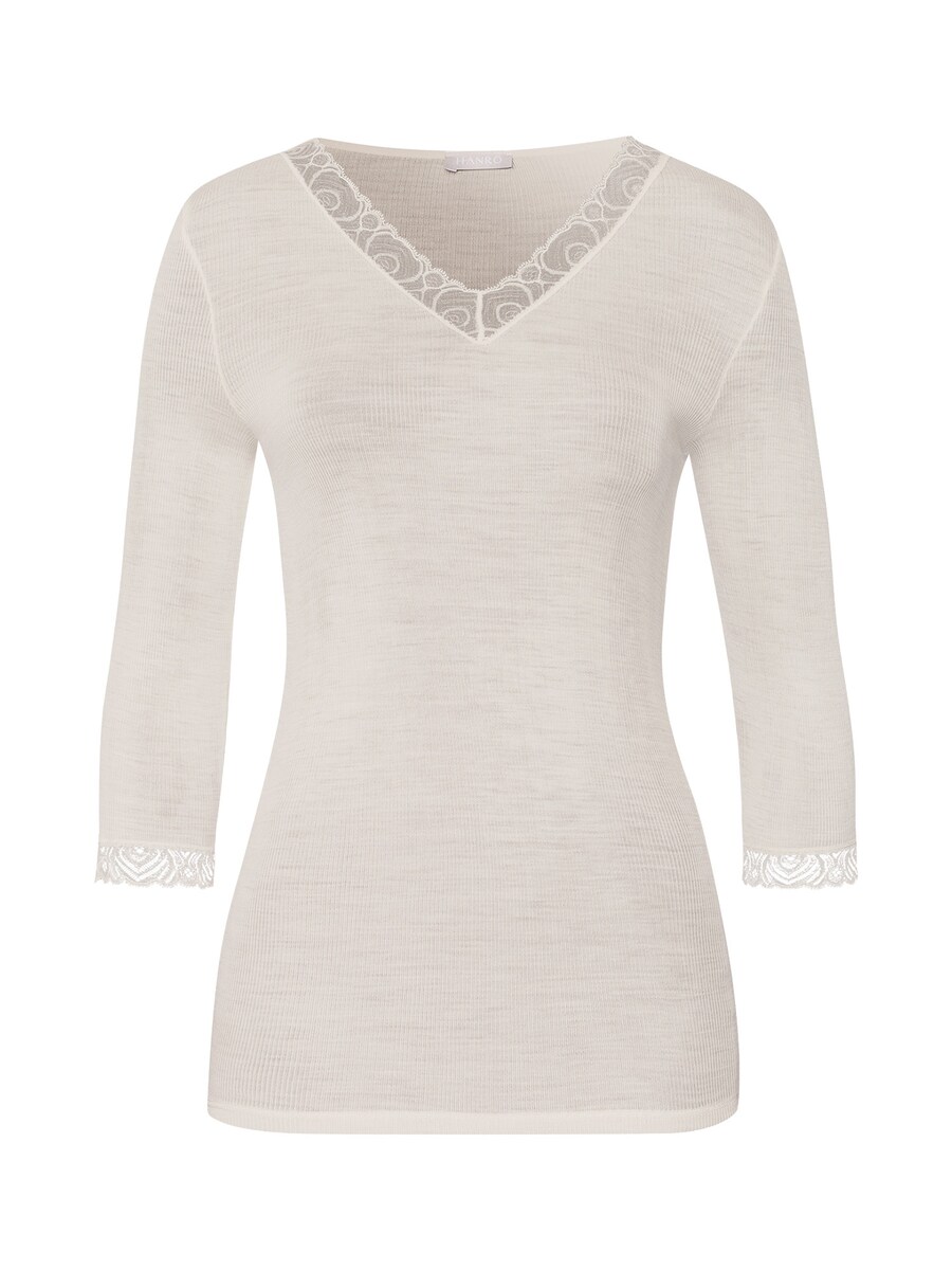 Пижамная рубашка Hanro Woolen Lace, белый
Пижамная рубашка Hanro Woolen Lace, белый